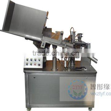 cream filling & sealing machine glue and adhesive tube filling and sealing machine