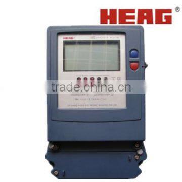 DTS(X)3/DSS(X)3 Three-phase Static Active/Reactive Energy Meter With LCD Display