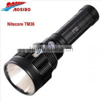 Super Bright NiteCore TM36 SBT-70 LED 1800 Lumens Flashlight Nitecore TM36 maximum 1100 meters