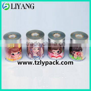 hot sale , heat transfer printing film for plastic, four style cute and beauty girl