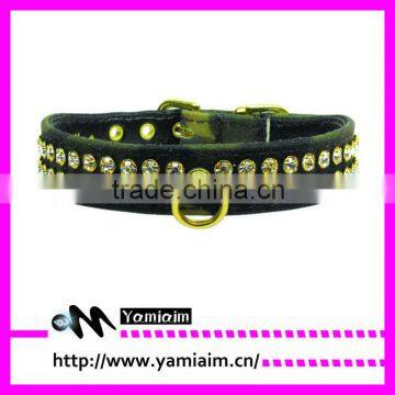 Rhinestone pet collar pet dog collars