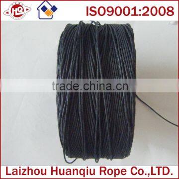 Hot Sale 1mm Black Kraft Wrapping Paper Rope photo-2