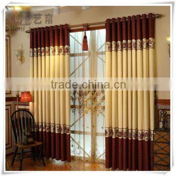 Yilian Luxury Curtain Fabric for Curtain Ready Made Austrian Curtains photo-6