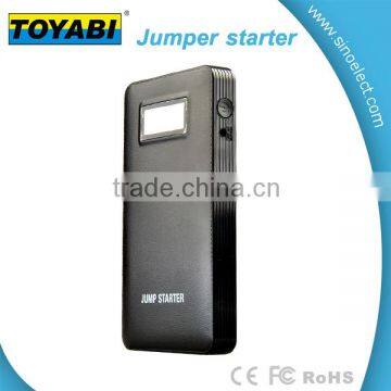 Car Jump Starter Jump start your vehicle up to 2.5L gas engine and Compact enough to store