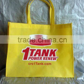 silk printing big size with cross stitching shopping bag