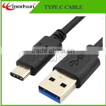 Type c connector usb 3.1 cable,high quality super speed usb 3.1 type c data cable