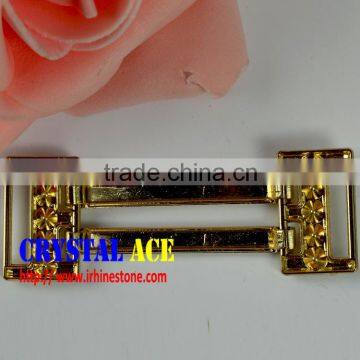 2015 Fashion Hat Buckle, Crystal Rhinestone Ribbon Buckle for Bikini Decoration photo-2