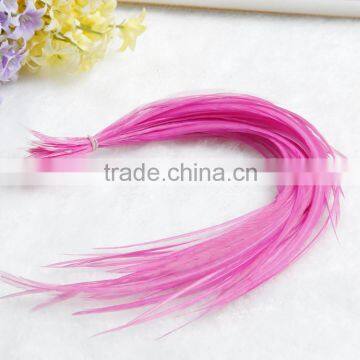 New Arrival Wholesale Rooster Feathers For Hair Extensions Cheap Feather Hair Extension Whiting Rooster Feathers Hair Accessory Quality Choice photo-4