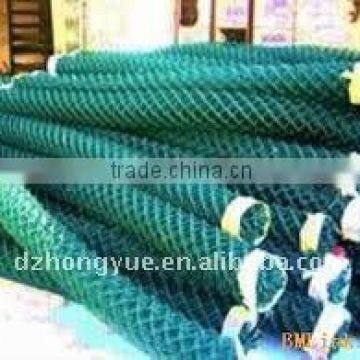 vinyl coated roller chain link fence