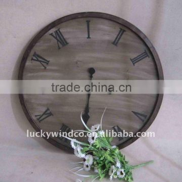 antique metal clock