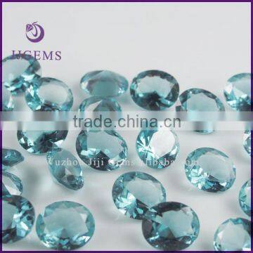 Wholesale aquamarine blue oval cut hydro quartz