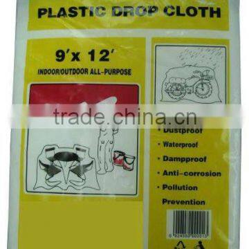 Plastics drop cloth