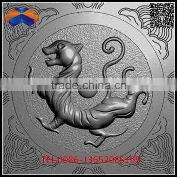 CNC machining precision embossed metal caving crafts molds