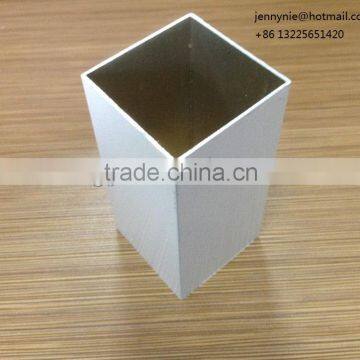 White color powder coating aluminum profile