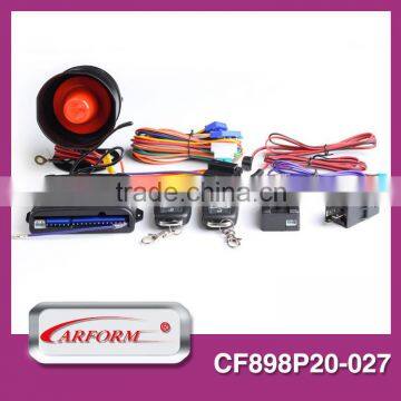 two stage shock sensor start stop engine button pke car alarm