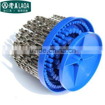 LAOA1-13mm HSS Straight High Speed Steel 100PCS Electric Twist Drill Bits Broach Drills Set For Metal Copper, Steel, Cast Iron photo-4