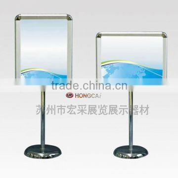 Indoor single side advertising snap frame for advertisment