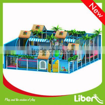 Cubby Wooden House Style Kids Game Used Amusement Park Indoor Playground with Ball Pit for Sale