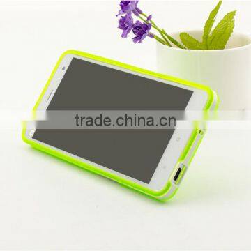 Keno Slim Fit Hybrid Flexible TPU Armor Defender Case With Kickstand for Xiaomi 4 photo-3