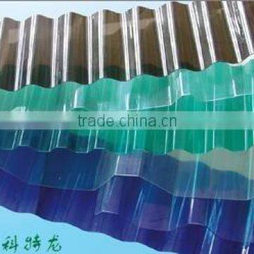 Polycarbonate corrugated sheet