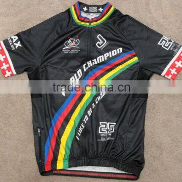 2015 sublimation wholesale cycling jersey