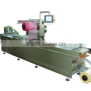 coffee plastic bag tray vacuum machine