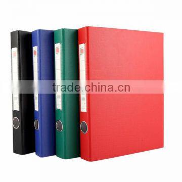 2016 Factory Price A4 1.5inch Hardcover Ring Binder, 2.0mm Thickness Metal Ring Binder, PVC Ring Binder