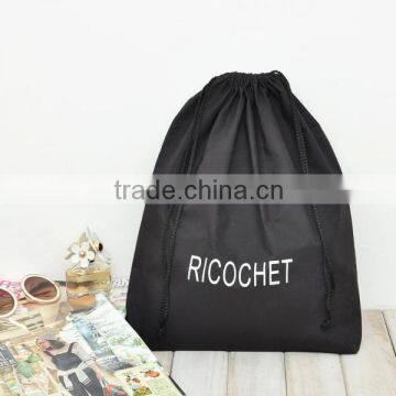 Factory direct! 2016 new customized cotton event bag drawstring bag