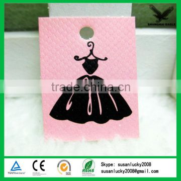 Printed kids hang tags for clothing/jeans/trousers/jewelry