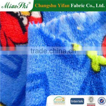 Hot Sale Fannel Fleece Printed Flower Pattern for Baby Blanket Keep Warm photo-2