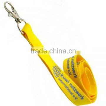 Tricolor silk screen lanyards with own promotional printing