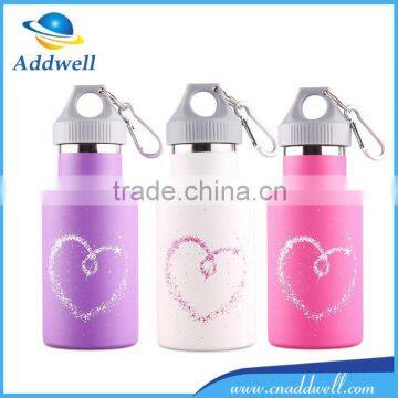 Outdoor 350ml vacuum students kids sports water bottle