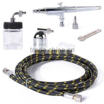 0.3mm Dual Action Gravity Feed Airbrush Gun for Cake Paint Tattoo AS-17