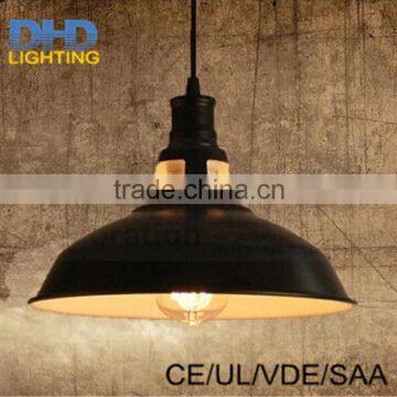 Vintage hat shape Bell Tom musical instrument pendant light small vintage restaurant lamp bar pendant lamps