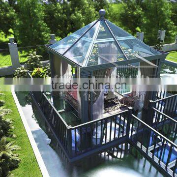 Customised aluminum garden sunroom for sales