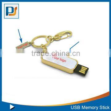 Generic USB with epoxy logo and keychain, best for promotional gifts