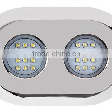 LED 120w Underwater Boat Lights and Dock Lights Double Lens Blue photo-2