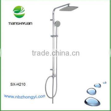 Bathroom rain shower set shower mixer square shower set