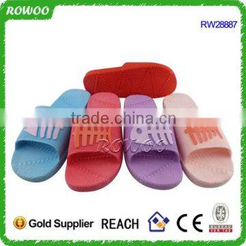 Latest design Beach breathable woman Soft pvc african slipper