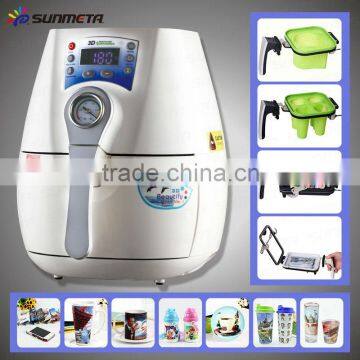 Hot sale mini 3D Heat Press Machine sublimation vacuum machine, small but high efficient