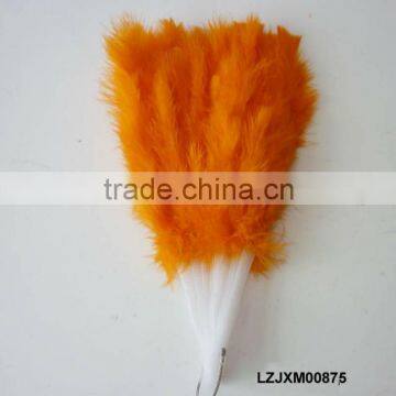 multi colored dance costume marabou feather fan LZJXM00875