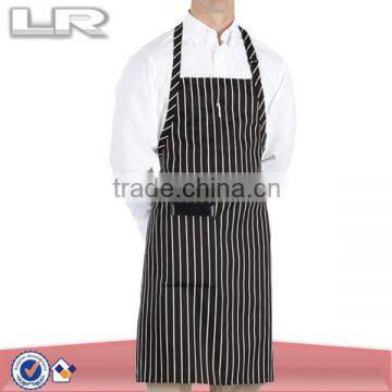 LR Striped Bib Chef Apron