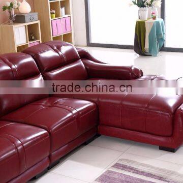 Living Room Leisure Setion Leather Sofa, Comfortable Sofa photo-3