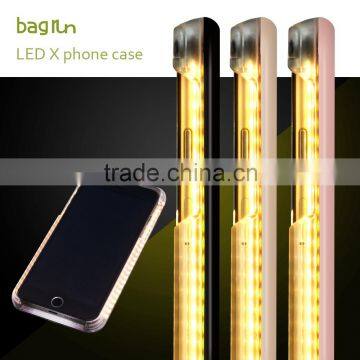 Easy to selfie in nightclub light up phone case for iphone 6 case