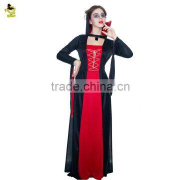 Halloween Black adult sexy vampire fancy dress costume for Carnival Party