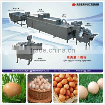 China Shenzhen stainless 4500pcs/h egg cleaning breaking machine for sale