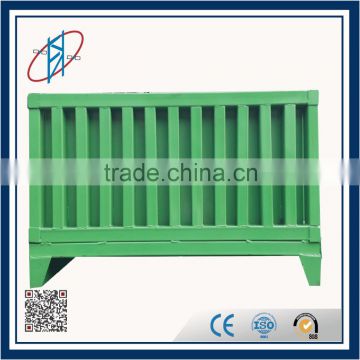 Storage stackable steel tire pallet