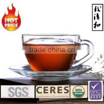 China manufacturer organic certified USDA DAKKS EC CERES EU regulation red tea