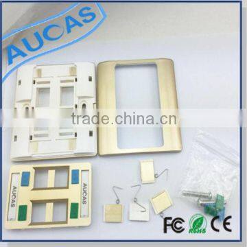 Golden Finishes Audio Face Plate Phone Faceplate Belt Clip photo-5