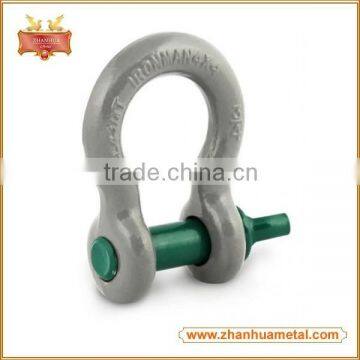 Forged G209 bow Adjustable Shackle With Cotter Pin